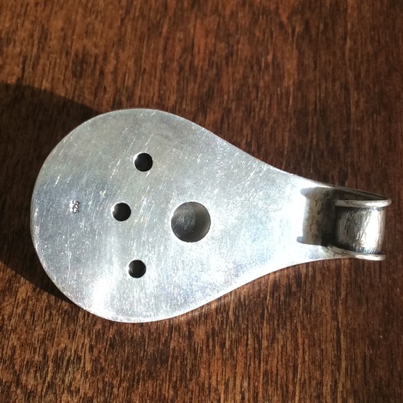 Sterling silver pendant. Moonstone/amethyst - Picture 4 of 4